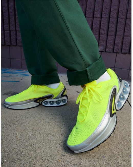 Nike Air Max DN sneakers yellow and siver-