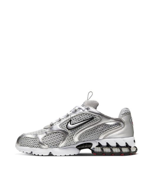Nike Air Zoom Spiridon Cage 2 sneakers silver-
