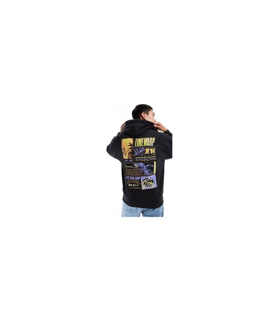 Only & Sons oversized hoodie with horizons back print