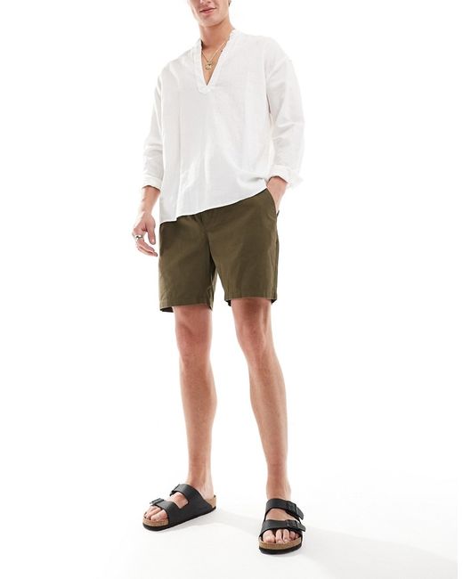 Only & Sons pull on twill short