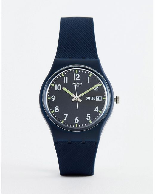 Swatch GN718 Original Sir Blue Watch In