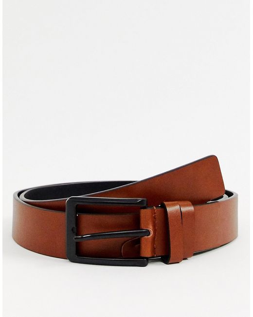 Smith & Canova Smith Canova leather belt in tan