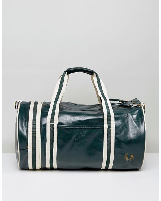 Fred Perry Barrel Bag Ivy