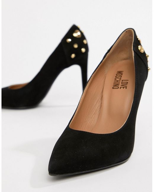 Love Moschino pointed heeled shoes