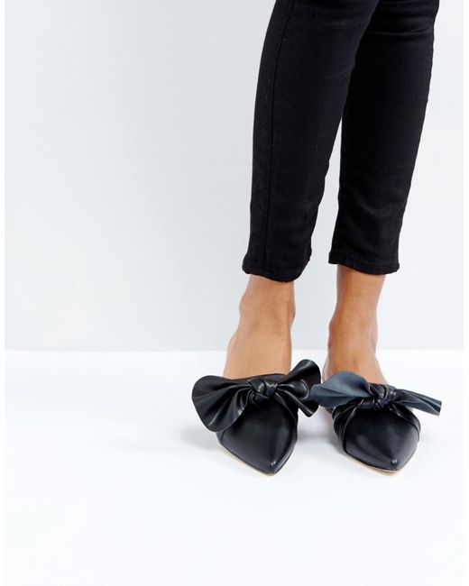 Missguided Knot Pointed Mule