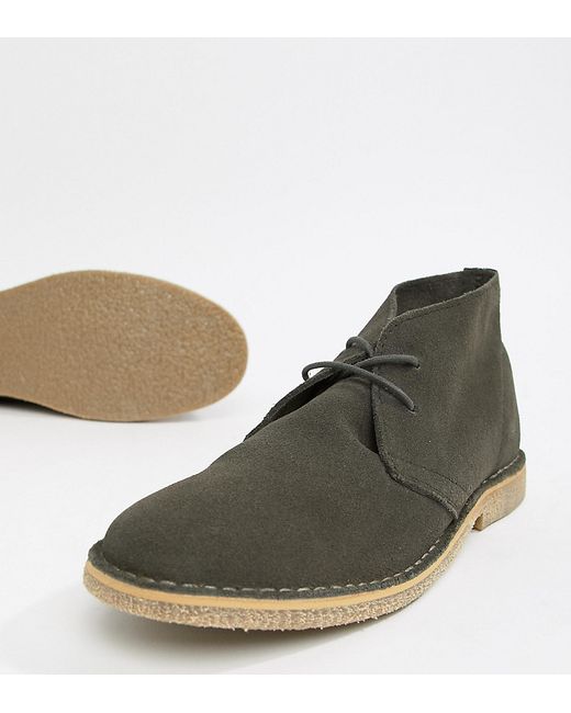 Asos Design desert boots in suede