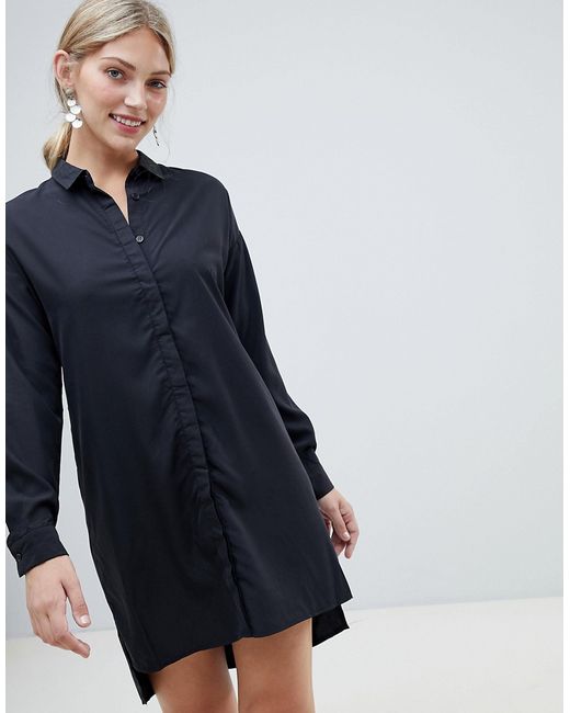 Native Youth shirt dress with tie waist detail