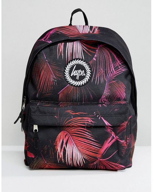 Hype Violet Garden Print Backpack