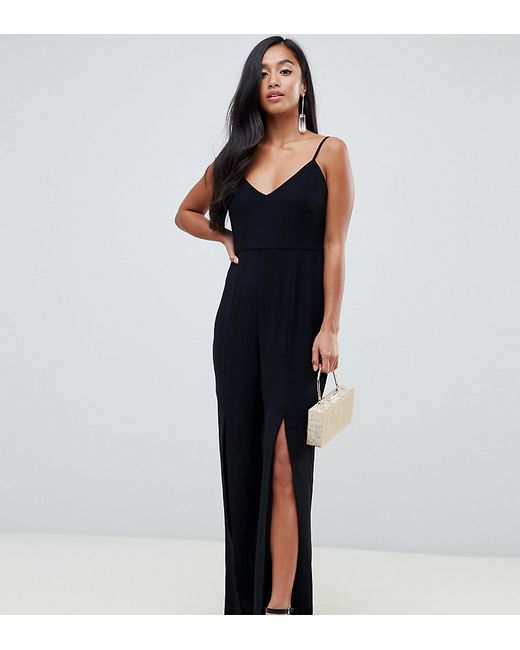 Forever New Petite jumpsuit with split leg in
