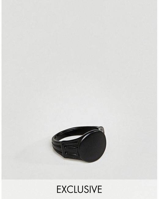 DesignB London Matte Ring Exclusive To