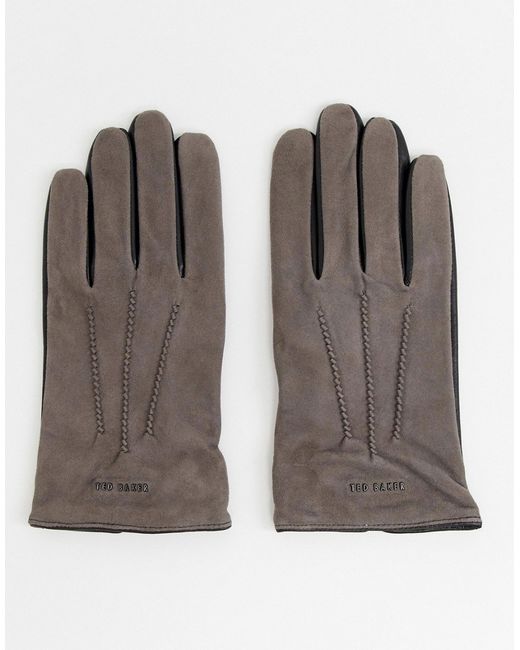 Ted Baker Balo gloves in suede