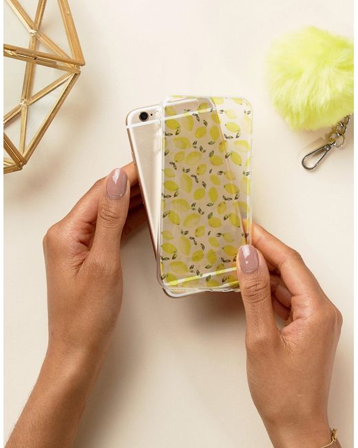 Signature Lemon Print Iphone 6 Case