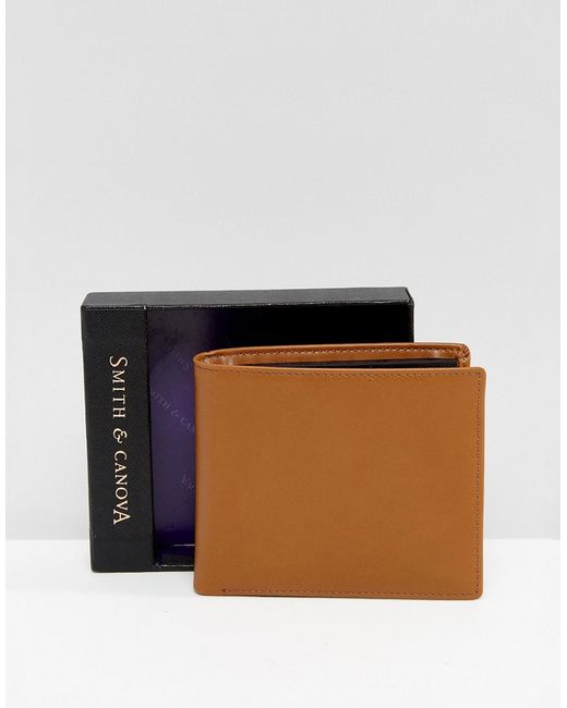 Smith & Canova Leather Wallet In