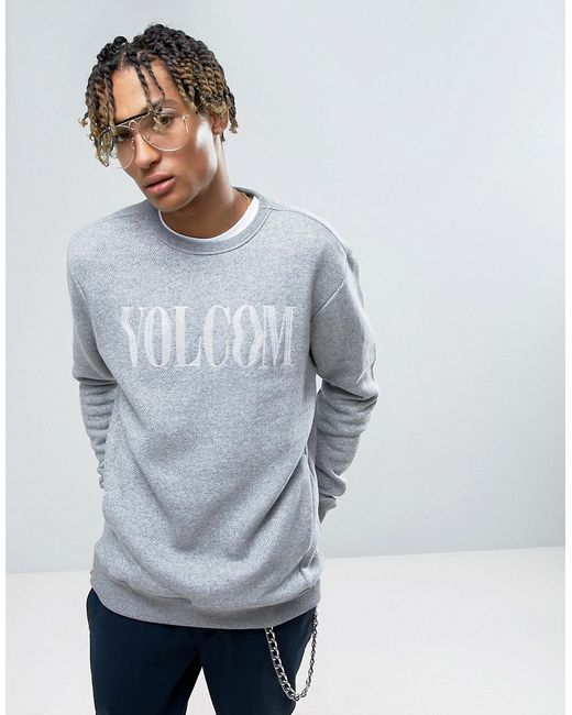 Volcom Discord Sweatshirt With Large Logo