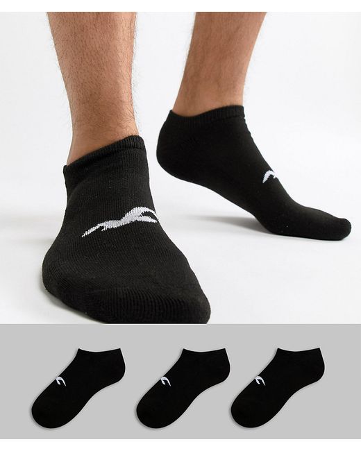 Hollister 3 Pack Ankle Socks Seagull Logo in