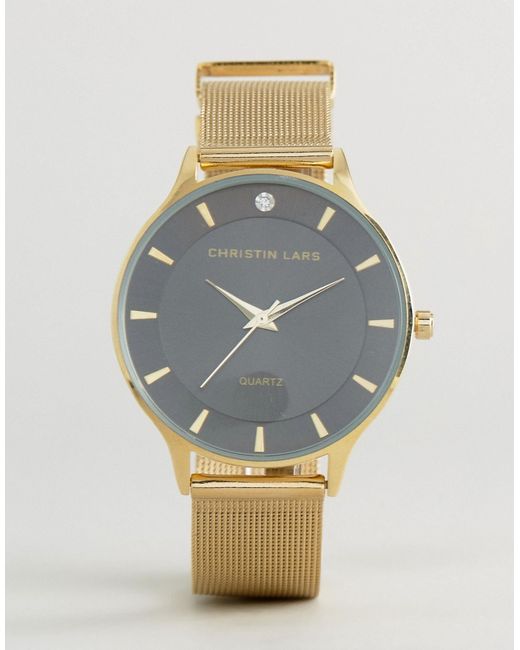 Christin Lars Crystal Watch With Dial