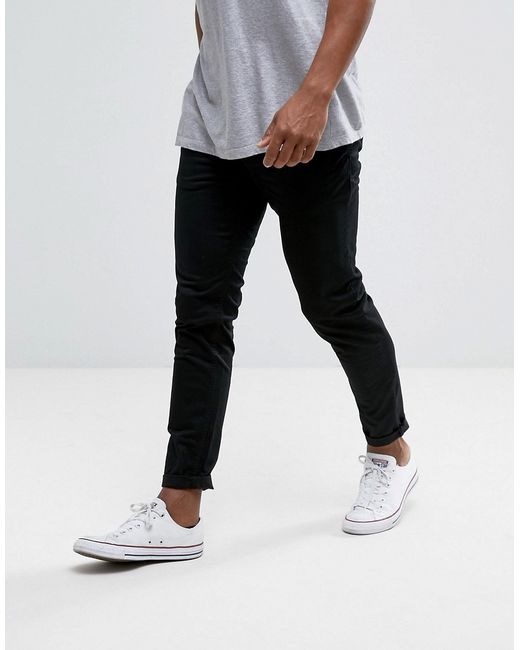 Pull & Bear Skinny Chinos With Belt In