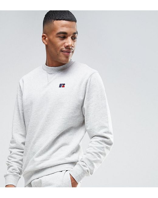 Russell Athletic Sweatshirt With Embroidered Logo