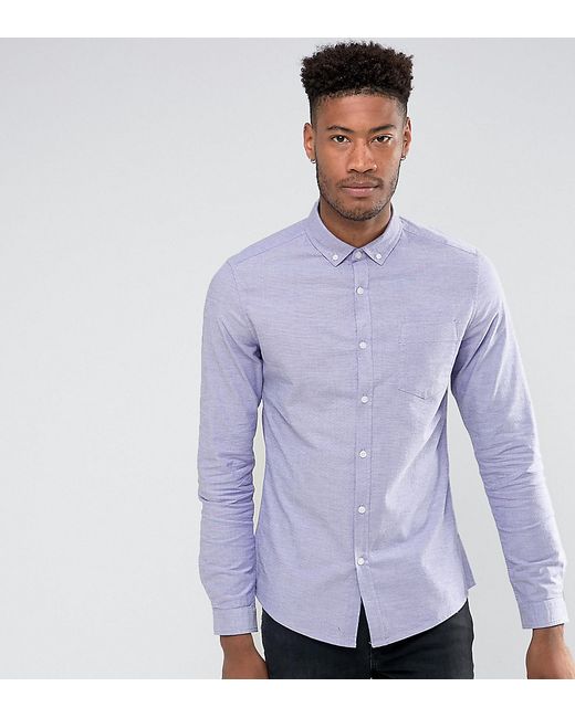 Asos TALL Casual Slim Oxford In