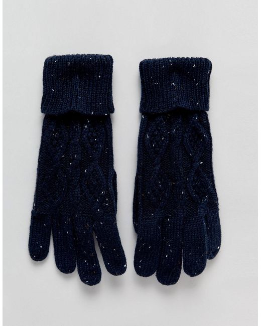 Boardmans Tom Knitted Cable Gloves