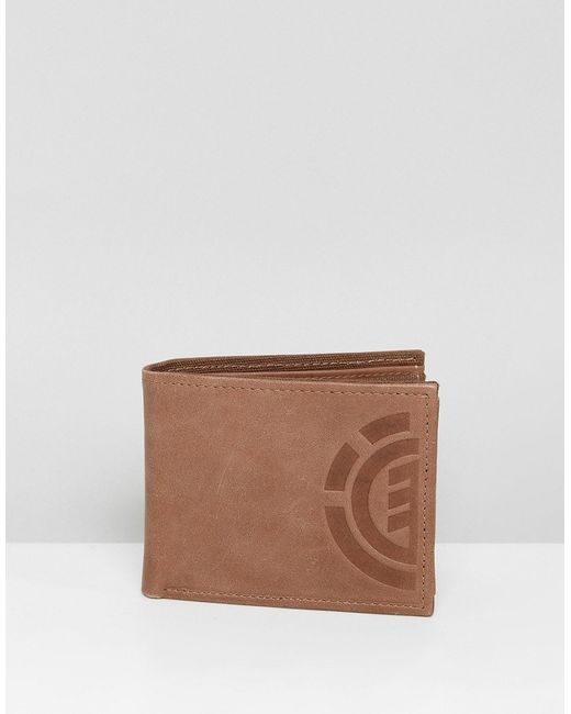 Element Elite Leather Wallet In