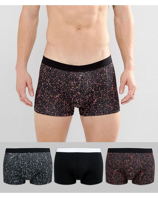 New Look Boxers With And Spray Wash 3 Pack