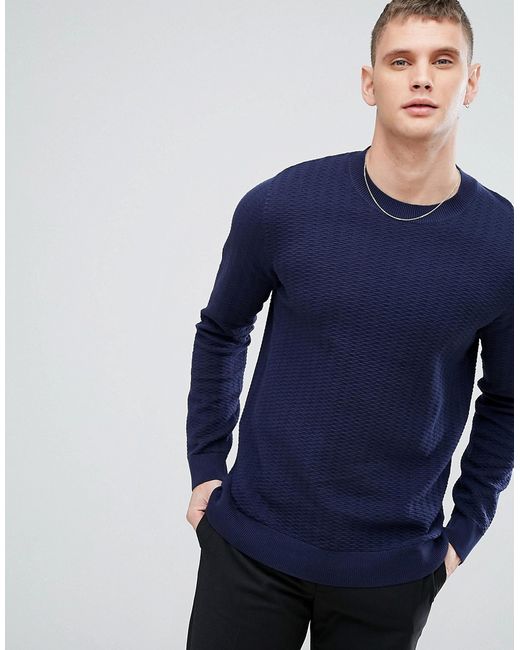 Selected Homme Textured Knit