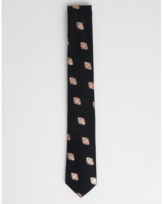 Twisted Tailor tie with copper print