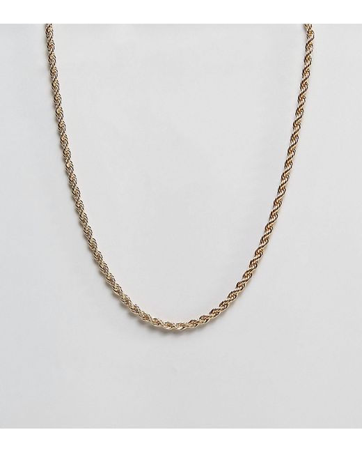 Reclaimed Vintage Inspired Rope Chain Necklace In Exclusive To