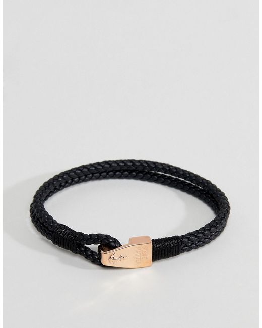 Steve Madden Hook Leather Bracelet