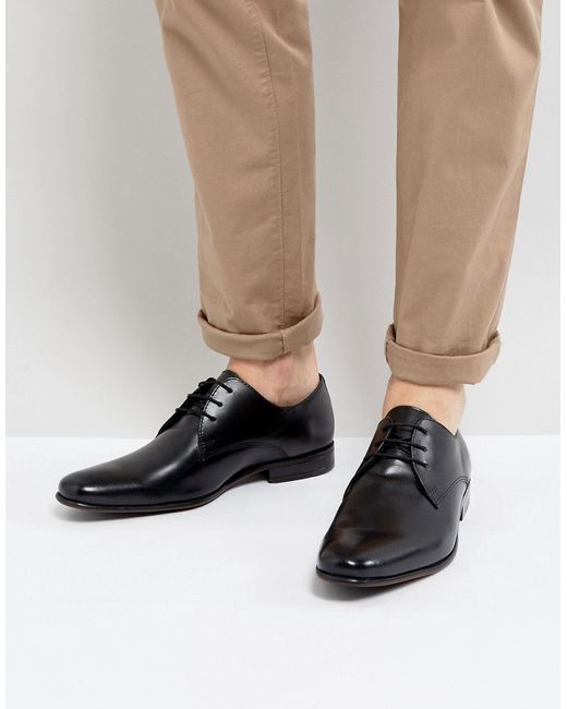 New Look Leather Oxford Shoes In