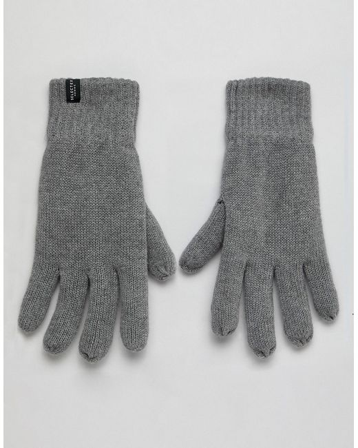 Selected Homme winter gloves