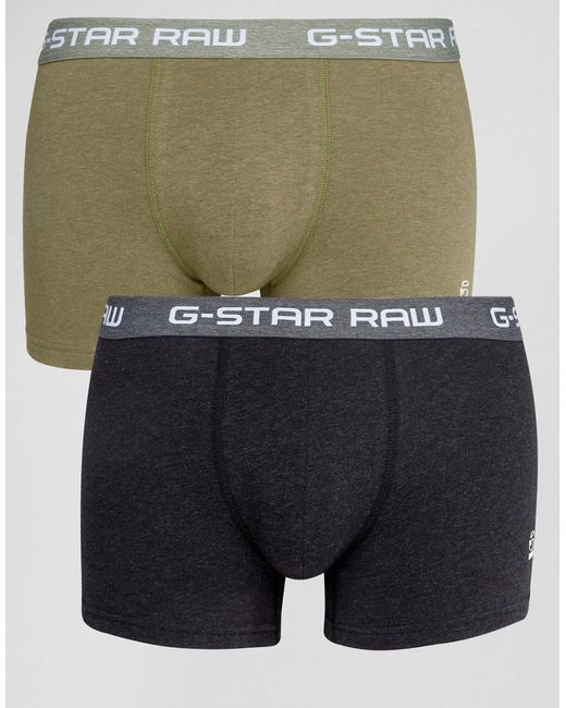 G-Star Raw Trunks In 2 Pack And