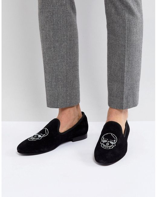 KG Kurt Geiger Kg By Embroided Slipper Loafers