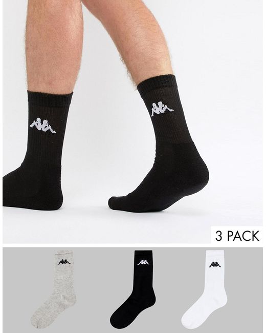 Kappa 3 Pack Sock
