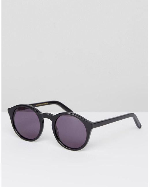 Monokel Eyewear Barstow Round Sunglasses In