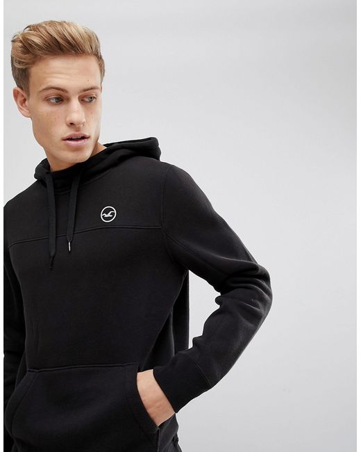 Hollister Icon Logo Hoodie in