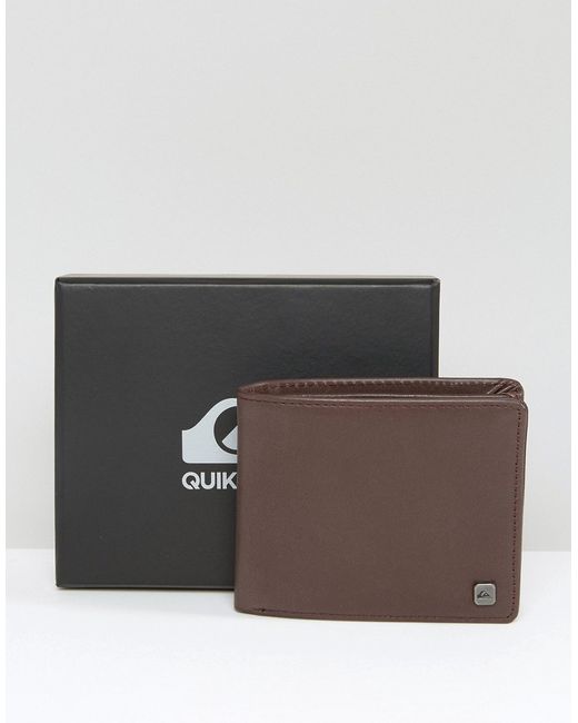 Quiksilver Quick Macking Wallet In Leather