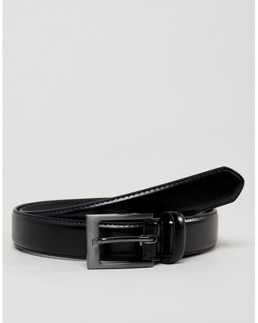 New Look Faux Leather Smart Belt In