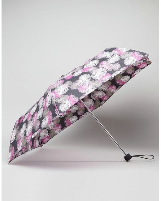 Fulton Superslim Falling Feather Print Umbrella