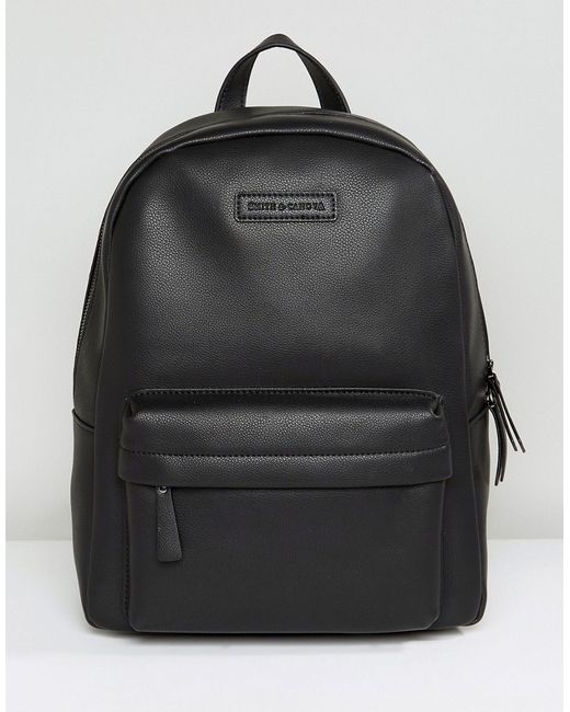 Smith & Canova Leather Backpack In