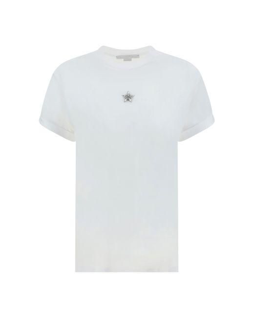 Stella McCartney Crystal Mini Star T-shirt