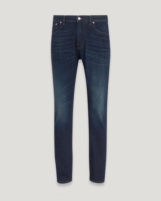 Belstaff Longton Slim Comfort Stretch Jeans Washed Denim