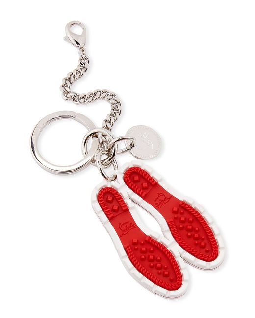 Christian Louboutin Red Lug Sole Key Ring