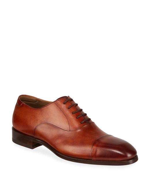 Magnanni for Neiman Marcus Boltilux Leather Oxfords