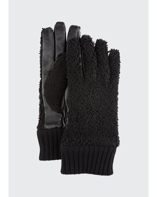 Bergdorf Goodman Gloves With Napa Touch