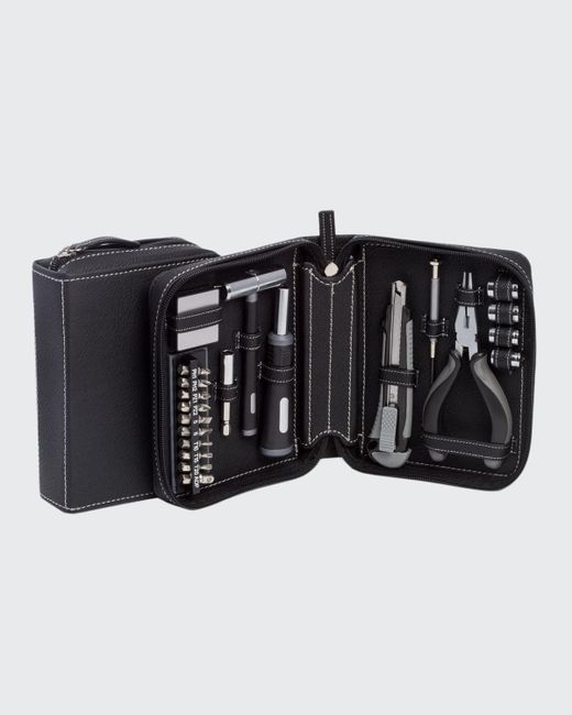 Bey-Berk 22-Piece Tool Set with Leather Case