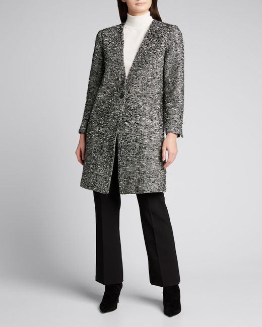 Libertine Sparkle Tweed Coat w Crystals