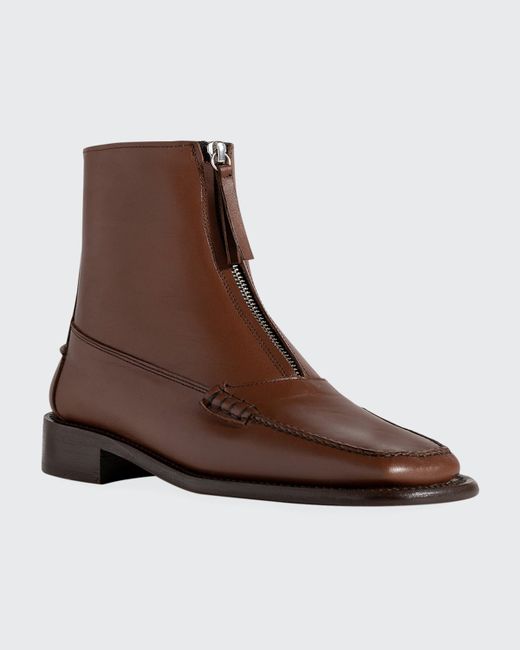 Hereu Mallera Front-Zip Ankle Boots