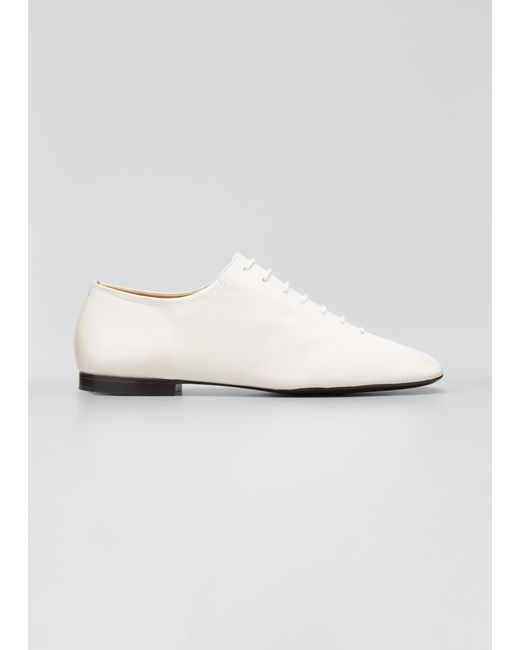 Lemaire Leather Lace-Up Derby Loafers